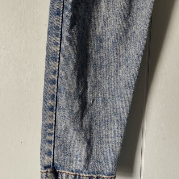 Sézane Austin Trousers High-waisted Ankle-length Blue Denim Jeans (Paperbag) - Picture 4 of 12